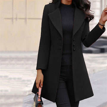 Lapel Neck Overcoat